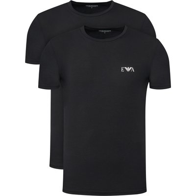 Emporio Armani Underwear T-Shirt-Set EM001849 AF14131 MC005 Schwarz Fitted Fit