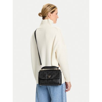 Handtasche Guess Tisha HWPD77 64200 Schwarz