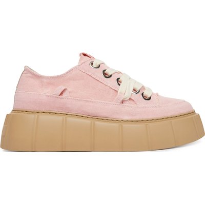 Sneakers Inuikii Matilda Frayed 1001-001-0181 Hellrosa