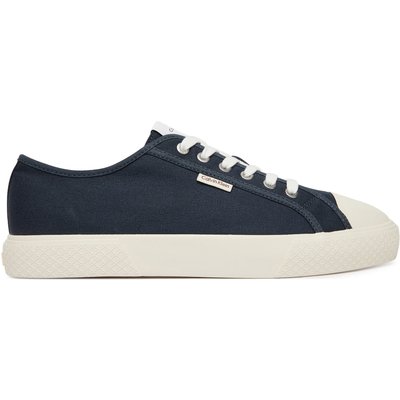 Sneakers aus Stoff Calvin Klein Vulc Laceup Cv HM0HM02121 Dunkelblau