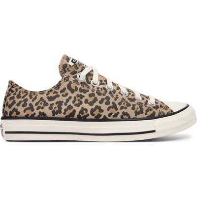 Sneakers aus Stoff Converse CTAS OX EGRET/BLACK/HONEY STICK A19182C Beige