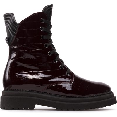 Schnürstiefeletten Rage Age RA-16-06-000414 Dunkelrot