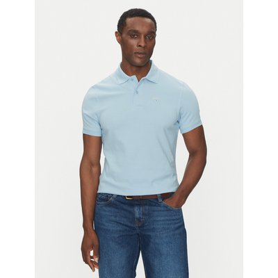 Barbour Poloshirt Original Sports MML0358BL32 Himmelblau Tailored Fit