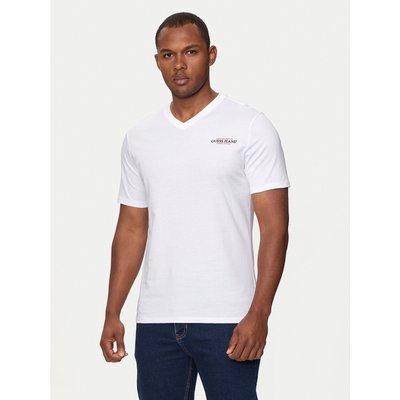 Guess Jeans T-Shirt M4YI50 K8HM0 Weiß Regular Fit