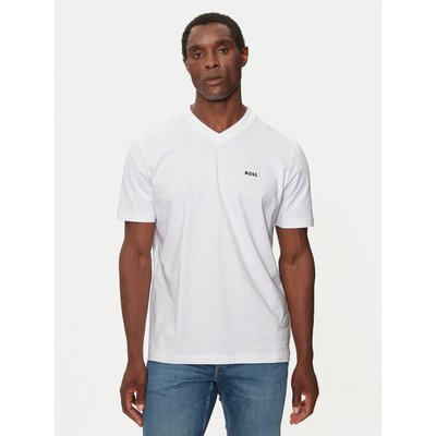 Boss T-Shirt Tee V 50506347 Weiß Regular Fit