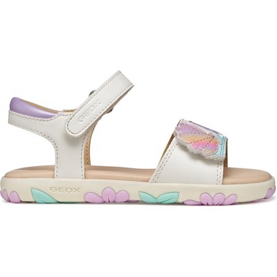 Sandalen Geox J Sandal Haiti Girl J658ZB 05402 C0814 M Weiß