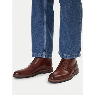 Schnürschuhe Clarks Aldwin Chukka 26178425 Braun