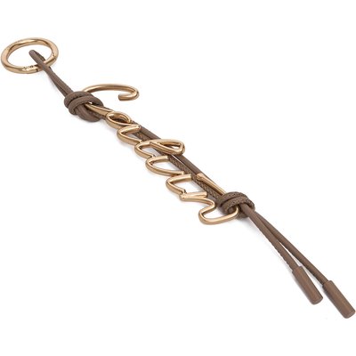 Schlüsselanhänger Calvin Klein Knotted Script Hw Bag Charm LV04F1193G Beige