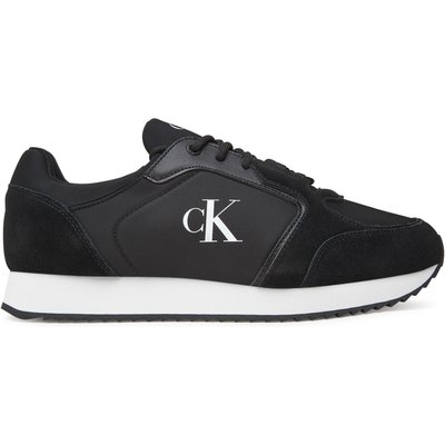 Sneakers Calvin Klein Jeans Retro Runner Sock Lace Up Ny-Su YM0YM01326 Schwarz