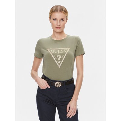 Guess T-Shirt W4RI69 J1314 Grün Regular Fit