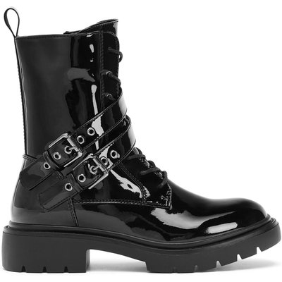 Schnürschuhe Jenny Fairy WS6199-07 Schwarz