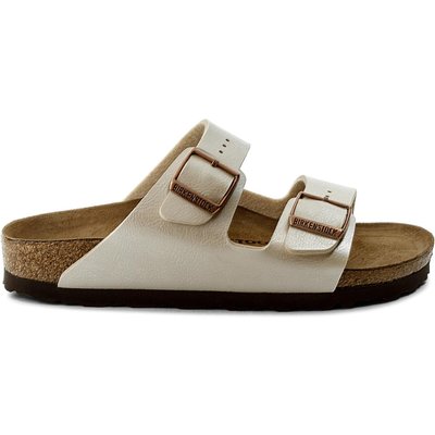 Pantoletten Birkenstock Arizona Birko-Flor 1009921 Goldfarben