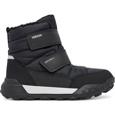 Schneeschuhe Geox J Trekkyup B Abx J46MBF 0FU54 C9999 S Schwarz