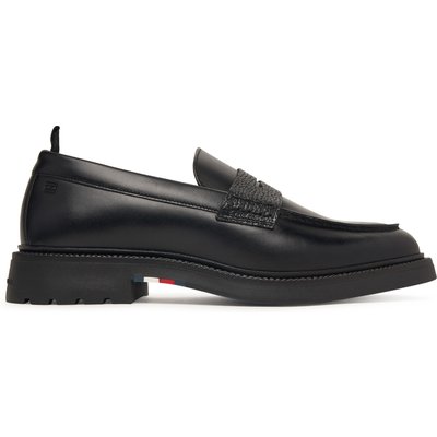 Slipper Tommy Hilfiger Corporate Casual FM0FM05968 Schwarz