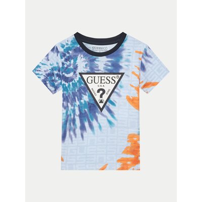 Guess T-Shirt N5GI07 K8HM4 Blau Regular Fit