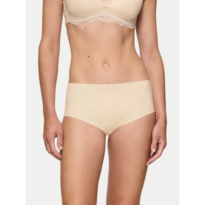 Triumph Klassischer Damenslip mit hoher Taille Pretty 10222227 Beige
