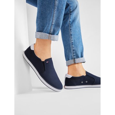 Sneakers aus Stoff Tommy Hilfiger Harlow 2D FM0FM00597 Dunkelblau