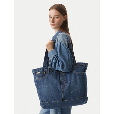 Handtasche Guess Jeans M6YZ42 D2278 Dunkelblau