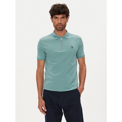 U.S. Polo Assn. Poloshirt MUP3335 Grün Regular Fit