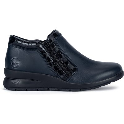Halbschuhe Rieker L4883-14 Dunkelblau