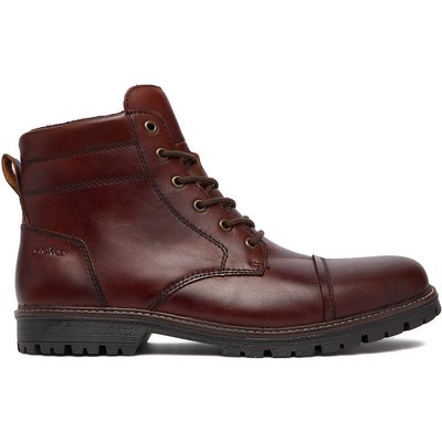 Schnürschuhe Rieker CEO-F3604-25 Dunkelbraun