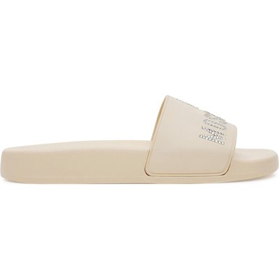 Pantoletten LOVE MOSCHINO JA28122G1MI13110 Écru
