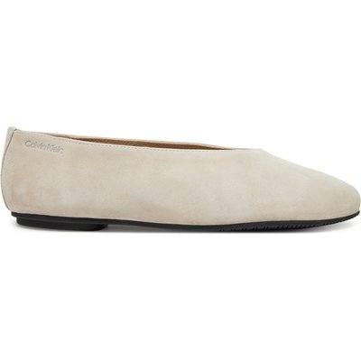 Ballerinas Calvin Klein Ballerina Round Hw Sue HW0HW02565 Beige
