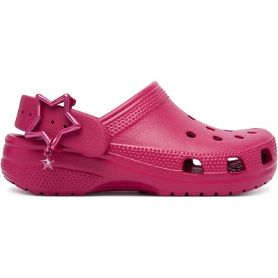 Pantoletten Crocs Classic Star Buckle Clog 213941 Rosa