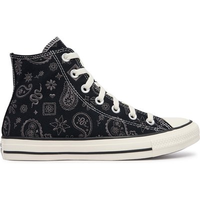 Sneakers aus Stoff Converse Chuck Taylor All Star Paisley Pop A19184C Schwarz