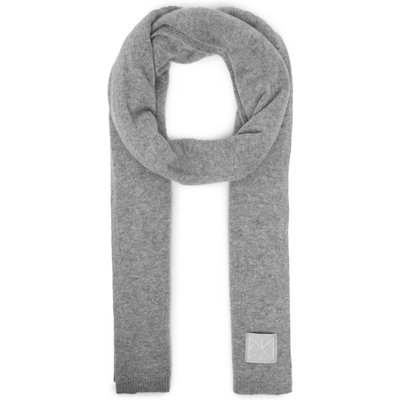 Schal Calvin Klein Emblem LV04D8014G Grau