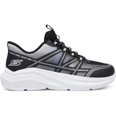 Sneakers Skechers Microspec Velocity - Grid-Shift 404220L/BKSL Schwarz