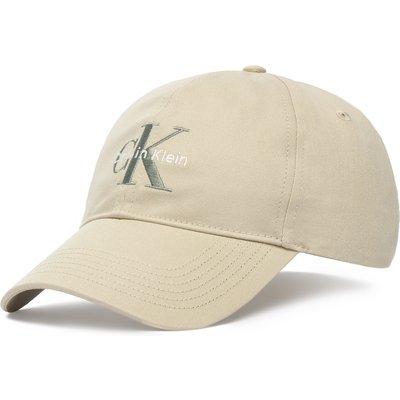 Cap Calvin Klein Monologo Embroidery Baseball Cap LV04G5004G Beige