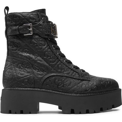 Schnürschuhe Guess Vaires FLTSOM FAL10 Schwarz