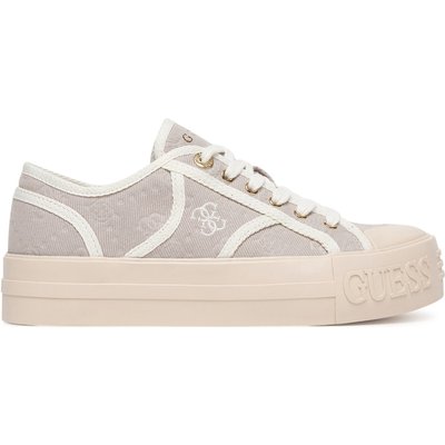 Sneakers aus Stoff Guess FLPISS FAL12 Beige