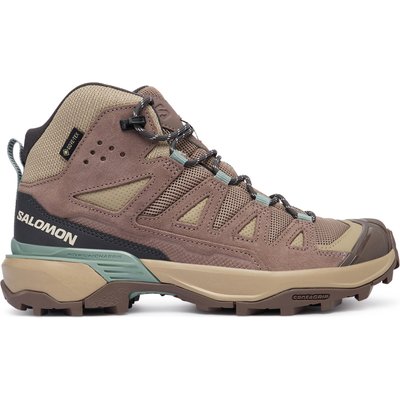 Trekkingschuhe Salomon X Ultra 360 Ltr Mid Gtx W L49158400 Khakifarben