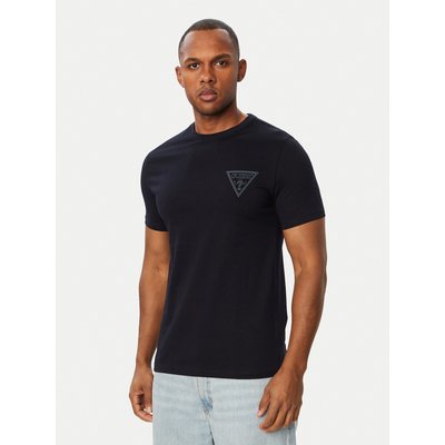 Guess T-Shirt M6BI49 K6186 Dunkelblau Slim Fit
