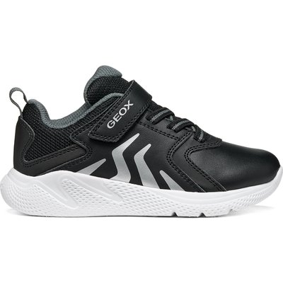 Sneakers Geox J Sprintye Boy J66GBE 0BC14 C9999 M Schwarz