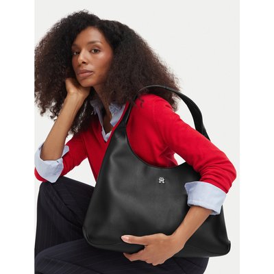 Handtasche Tommy Hilfiger Th Everyday AW0AW19187 Schwarz