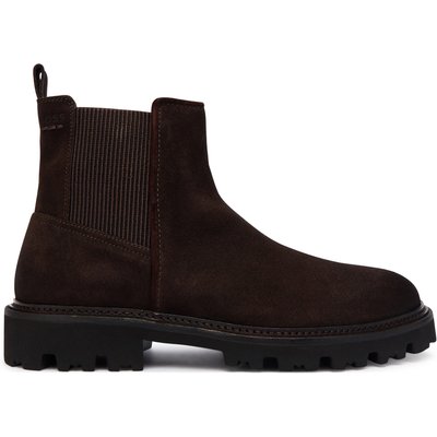 Klassische Stiefeletten BOSS Julyo 50552572 Braun