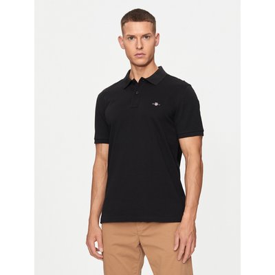 Gant Poloshirt Shield 2220 Schwarz Slim Fit