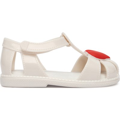 Sandalen Melissa Mini Melissa Hip Heart Ballerina Bb 37783 Weiß