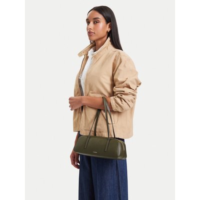 Handtasche Calvin Klein Foil Logo Bauletto LV04F3636G Dunkelgrün