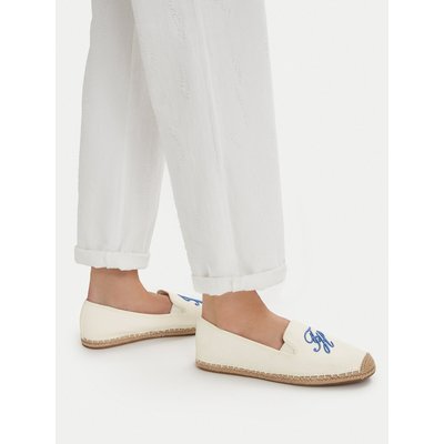 Espadrilles Tommy Hilfiger Th Script Summer Espadrille FW0FW09240 Weiß