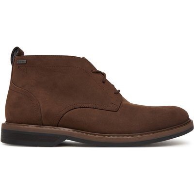 Schnürschuhe Clarks Aldwin Mid GTX 26183255 Braun