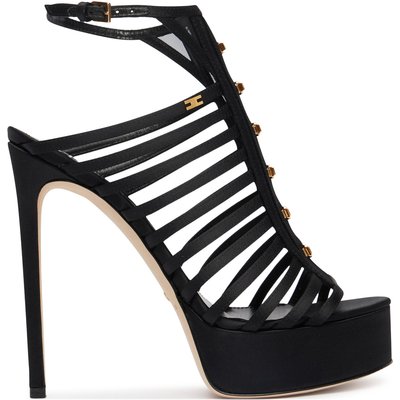 Sandalen Elisabetta Franchi SA-92L-62E2-V790 Schwarz