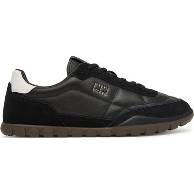 Sneakers Tommy Jeans Tommy Jeans Low Lth Runner EM0EM01794 Schwarz