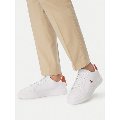 Sneakers Calvin Klein Chunky Cupsole Laceup Lth YM0YM01344 Weiß