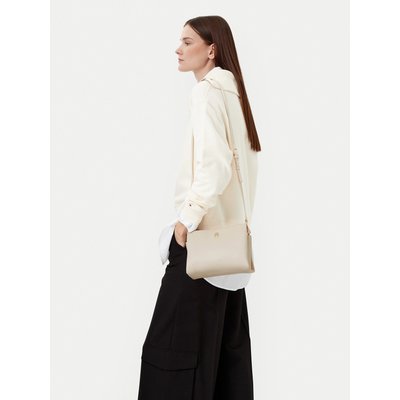 Handtasche Tommy Hilfiger Th Legacy Mini Crossover AW0AW17225 Creme