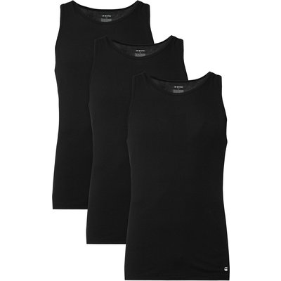 G-STAR Tanktop-Set D30333-10 Schwarz Regular Fit