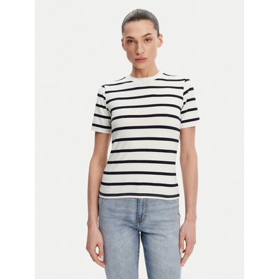 French Connection T-Shirt 76QZB Weiß Regular Fit